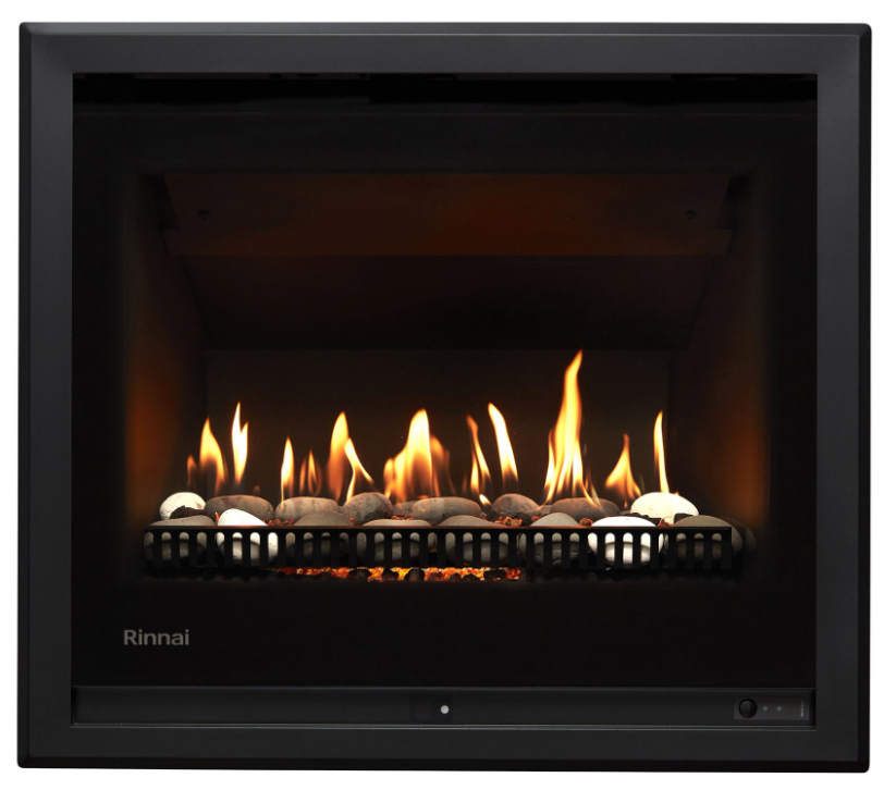 750 Gas Fire Inbuilt - 4 sided frame