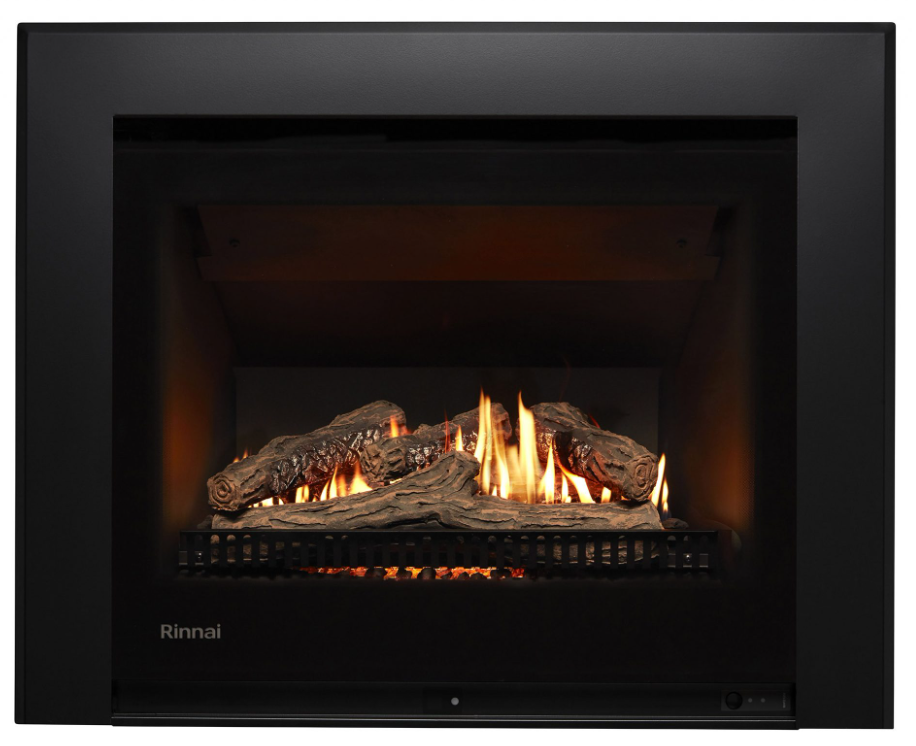 750 Gas Fire Inbuilt - 4 sided frame