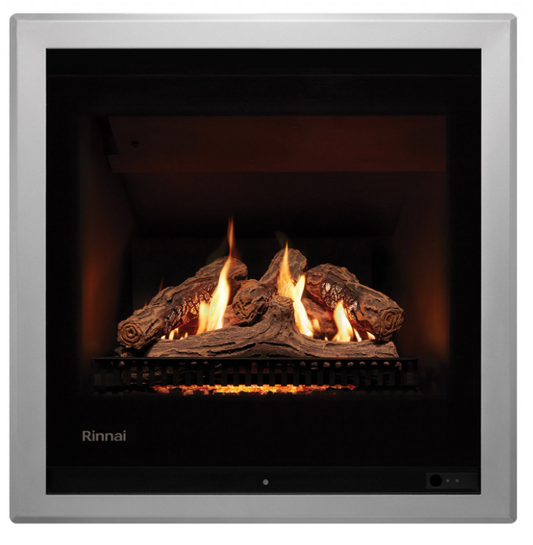 650 Gas Fire Inbuilt - 3 sided frame