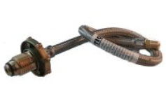 PIGTAIL Stainless Steel 450mm long with Handwheel x 1/4 INV FL