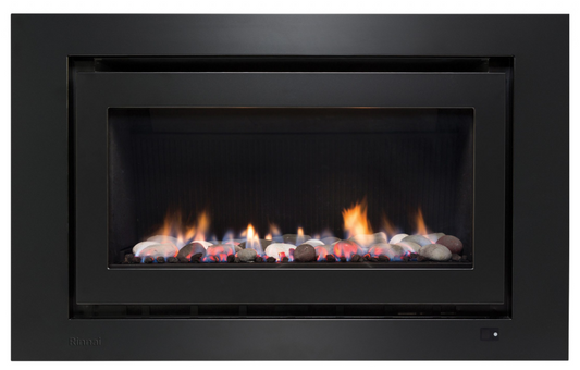 950 Gas Fireplace - Ceramic Pebbles