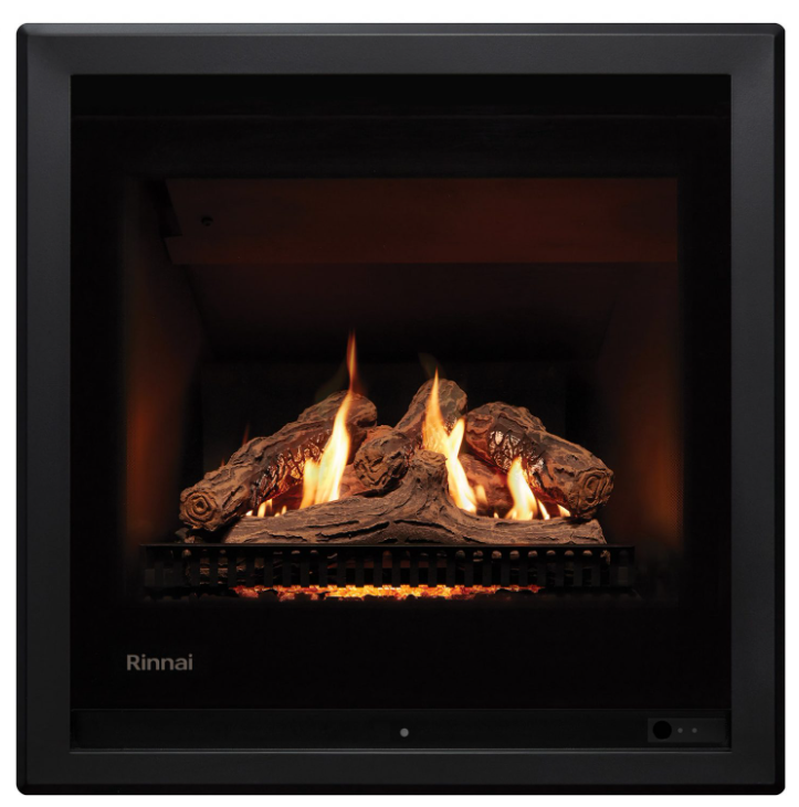 650 Gas Fire Inbuilt - 3 sided frame