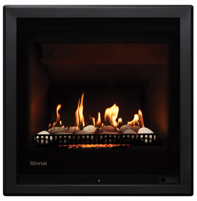 650 Gas Fire Inbuilt - 3 sided frame